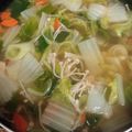 クックQGFJLB☆'s cooksnap of when they made 白菜の簡単、とろ〜りスープ.