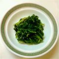 ももヂリ's cooksnap of when they made ワサビ菜の磯香和え.