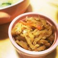 Nasuuuu's cooksnap of when they made 楽チン☆切り干し大根の煮物☆.