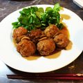 Philolakon's cooksnap of when they made 照り焼き肉だんご.