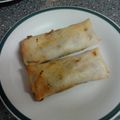 JoJoRiki's cooksnap of when they made 揚げ油不要！！簡単ノンフライ春巻き.