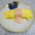 まさたかまま's cooksnap of when they made ダブルで明太子オムレツ♬.