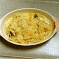 パパチとママチ's cooksnap of when they made キャベツ＆鶏むね肉のグラタン.