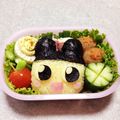 もともとりあこ's cooksnap of when they made たまごっちキャラ＜まめっち＞＊キャラ弁.