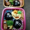 ☆ぴよぴよママ☆'s cooksnap of when they made 親子遠足　キャラ弁　真っ黒くろすけ.