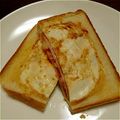みかん1031's cooksnap of when they made フライパンで☆エッグトースト♡.