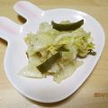 ななこ２２'s cooksnap of when they made 酸っぱくなった白菜の漬物は炒めましょう！.