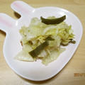ななこ２２'s cooksnap of when they made 酸っぱくなった白菜の漬物は炒めましょう！.