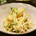 yukanosuke's cooksnap of when they made もやしと鶏皮のポン酢和え.