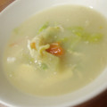 noamanma's cooksnap of when they made レタスとたまごの中華スープ.