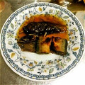 haruboomam's cooksnap of when they made 揚げさんまと茄子のたっぷり生姜あんかけ.
