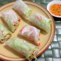 ララ♡メロディ's cooksnap of when they made 鶏ハムとキャベツで、ヘルシー生春巻き.