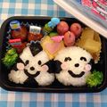 ときっちん's cooksnap of when they made おむすびマン＆こむすびマン弁当…♩.