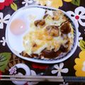 ♪みるく＆ちい☆'s cooksnap of when they made 焼きカレーうどん.