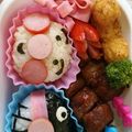 クック75VZT9☆'s cooksnap of when they made ＊キャラ弁＊詰めるだけ簡単バイキンマン♪.