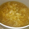 もぐ・ω・くま's cooksnap of when they made 卵ともやしの中華スープ☆.