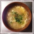 K0A9O0R8U♪'s cooksnap of when they made 我が家の味噌汁②～✿玉ねぎ＆かき玉✿.