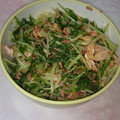 拓斗ここな's cooksnap of when they made 水菜と油揚げのツナ梅おひたし.