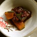 ５５さん's cooksnap of when they made ほっこり美味しい♪かぼちゃ小豆.