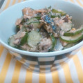 memgeg's cooksnap of when they made 【母の味】サバ缶ときゅうりの酢味噌和え.