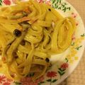 らら♪1228's cooksnap of when they made 秋鮭ときのこのカレークリームパスタ.