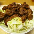 サンショウウオ家's cooksnap of when they made ヘルシー！豚とキャベツの豆板醤サラダ.