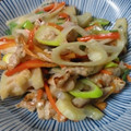 ジョリーン's cooksnap of when they made 豚とれんこんの塩炒め.