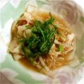 Ukiﾁｬﾗ's cooksnap of when they made ♡◎レンジで簡単♪梅ポン酢で豚もやし蒸し.