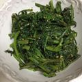 ひなちゃん2号's cooksnap of when they made もう一品★春菊の胡麻和え.