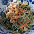 まふあゆ's cooksnap of when they made 水菜と人参の胡麻和え.