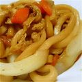 たまいぱ's cooksnap of when they made 簡単すぎるバターしょうゆ焼きうどん.