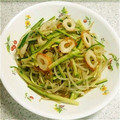 しなちく's cooksnap of when they made もやし☆きゅうり☆ちくわの酢物.