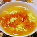 shibuchica's cooksnap of when they made トマトとたまごのスープ.