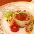猫のミミちゃん's cooksnap of when they made 秋鮭のジュエリーソース添え～オードブル～.