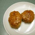 c1013c's cooksnap of when they made 鶏のつくね☆照り焼きハンバーグ☆.