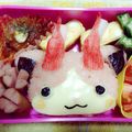 ☆クッキングまま☆'s cooksnap of when they made 妖怪ウォッチ キャラ弁 ジバコマ.