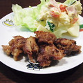 Ｐ子ママ's cooksnap of when they made カリっと豚肉のから揚げ風生姜焼き.