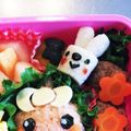＊ちいさなしま＊'s cooksnap of when they made キャラ弁☆簡単☆ちくわでうさぎ.