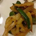 yu～kari's cooksnap of when they made ✿レンコンと豚ひきのキンピラみそ炒め✿.