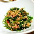 SP♪'s cooksnap of when they made おかひじきのお浸し＊*梅しそツナ缶＊*.