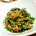SP♪'s cooksnap of when they made おかひじきのお浸し＊*梅しそツナ缶＊*.