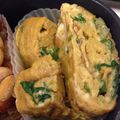 のらんのらん's cooksnap of when they made 簡単めんつゆでニラ入り厚焼き玉子.