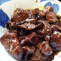 ほっ♪'s cooksnap of when they made 鶏レバーしょうが煮.