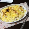 Zuki子's cooksnap of when they made お餅、里芋、ベーコンの和風グラタン.