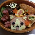 MIDORI翠's cooksnap of when they made キャラ弁♡妖怪ウォッチ ジバニャン.