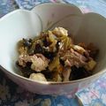 ｍａｒｉ♪'s cooksnap of when they made 高菜漬けと豆腐の炒め物.