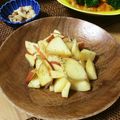 リリー・ニャオ's cooksnap of when they made リンゴだけ☆シンプルサラダ.