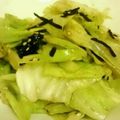 ゆずくまみるく's cooksnap of when they made キャベツ塩昆布あえ.
