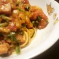 サトモユリア's cooksnap of when they made 簡単☆トマトパスタ.