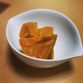 coga59's cooksnap of when they made レンジで簡単！ホクホクかぼちゃの煮物.